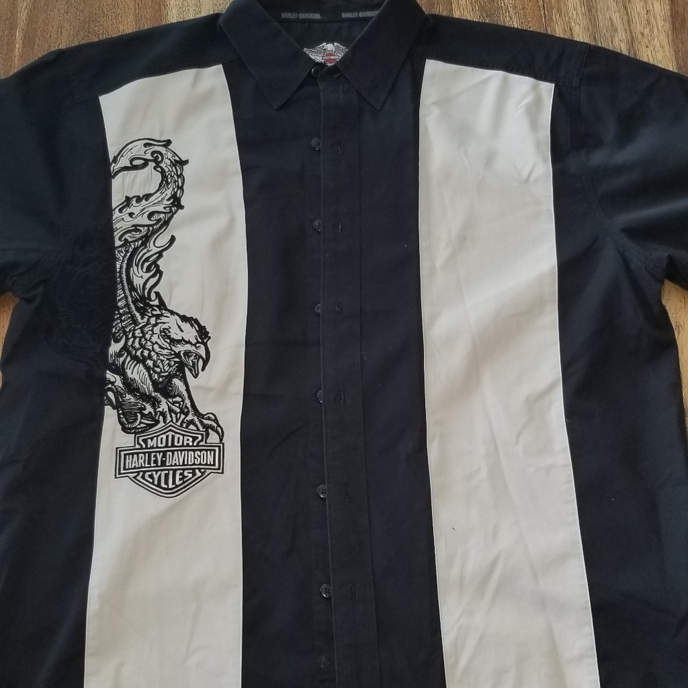 Harley Davidson short sleeve shirt